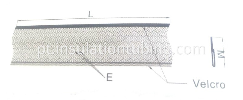 Expandable Polyester Mesh Sleeve size